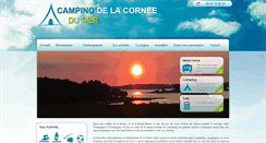 Desktop Screenshot of camping-cornee-lac-du-der.com
